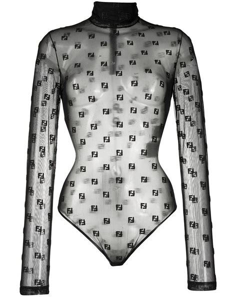 fendi ladies jacket|fendi sheer bodysuit.